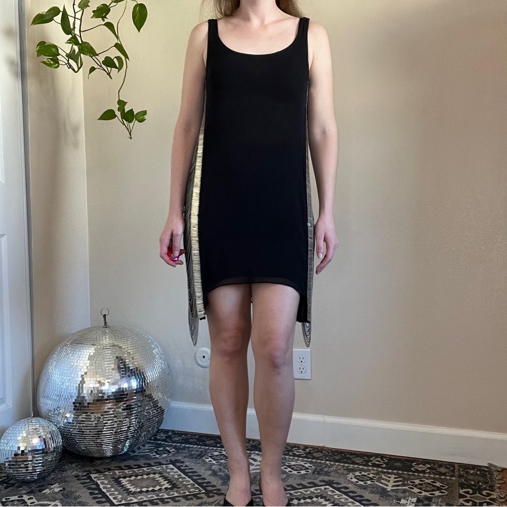 All Saints Tunic Tank with Side Chain Detailing